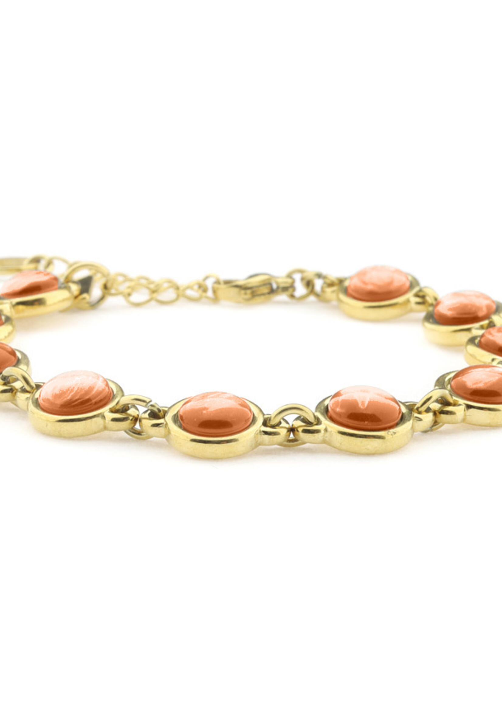 QOSS Armband Lois Goud - Terra