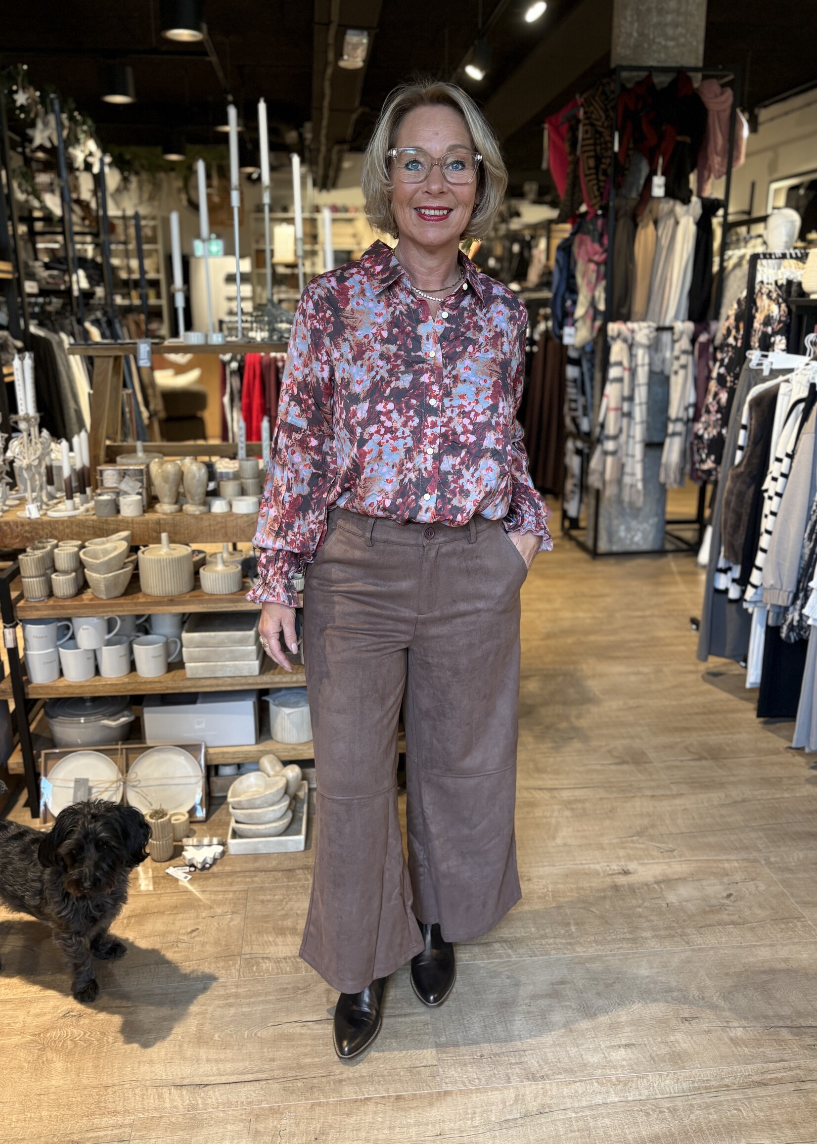 ZEZE Broek Carlota - Chokolade