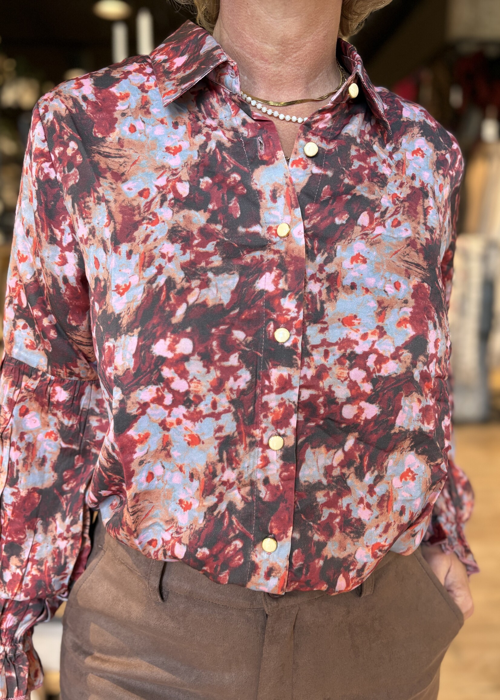 ZEZE Blouse Clara - Pink Orchid