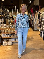 ZEZE Blouse Relly - Navy