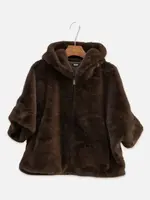 Bei ut Maril & Bei d'r Lars Faux Fur Jas Celia - Mocha