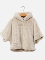 Bei ut Maril & Bei d'r Lars Faux Fur Jas Celia - Beige