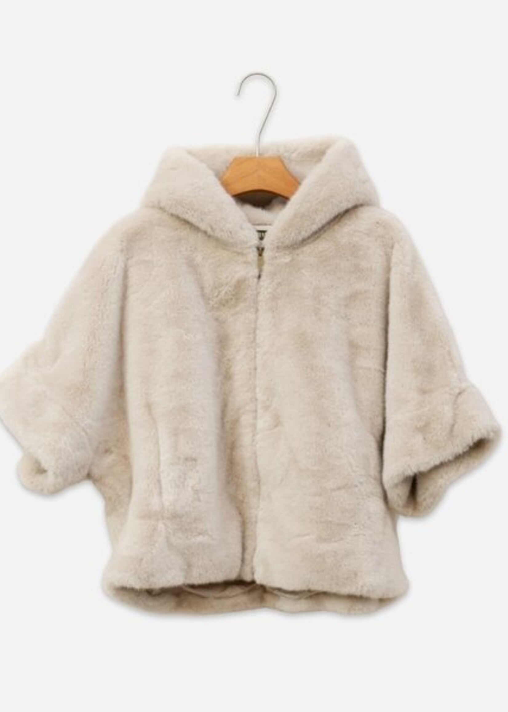 Bei ut Maril & Bei d'r Lars Faux Fur Jas Celia - Beige