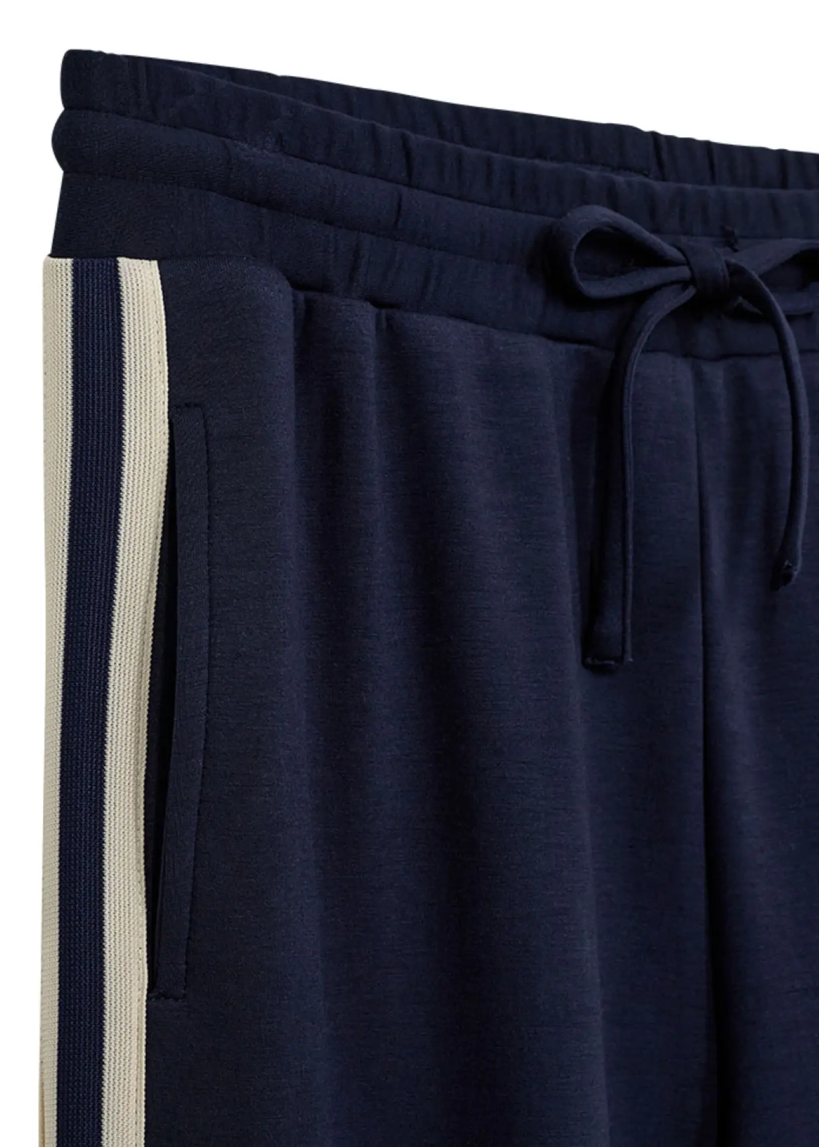 Freequent Broek Lucinda - Navy Offwhite