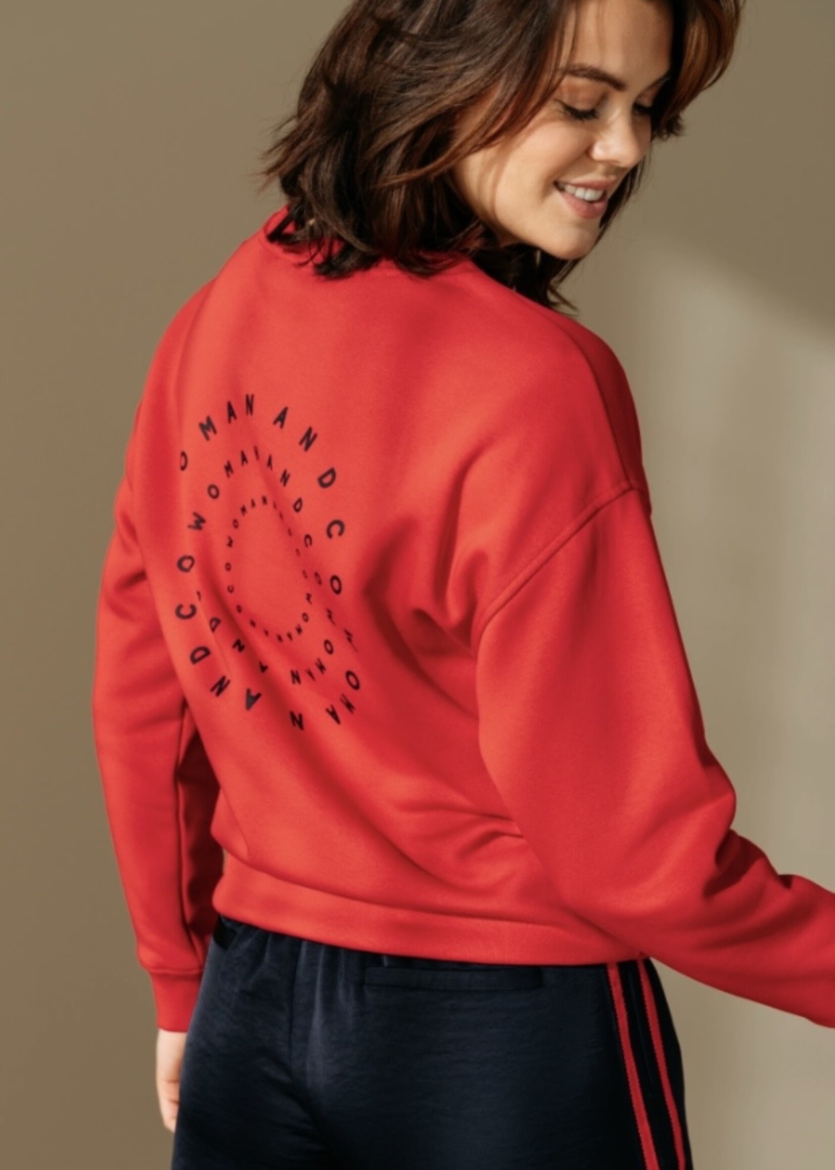 &Co Woman Sweater Silya - Red