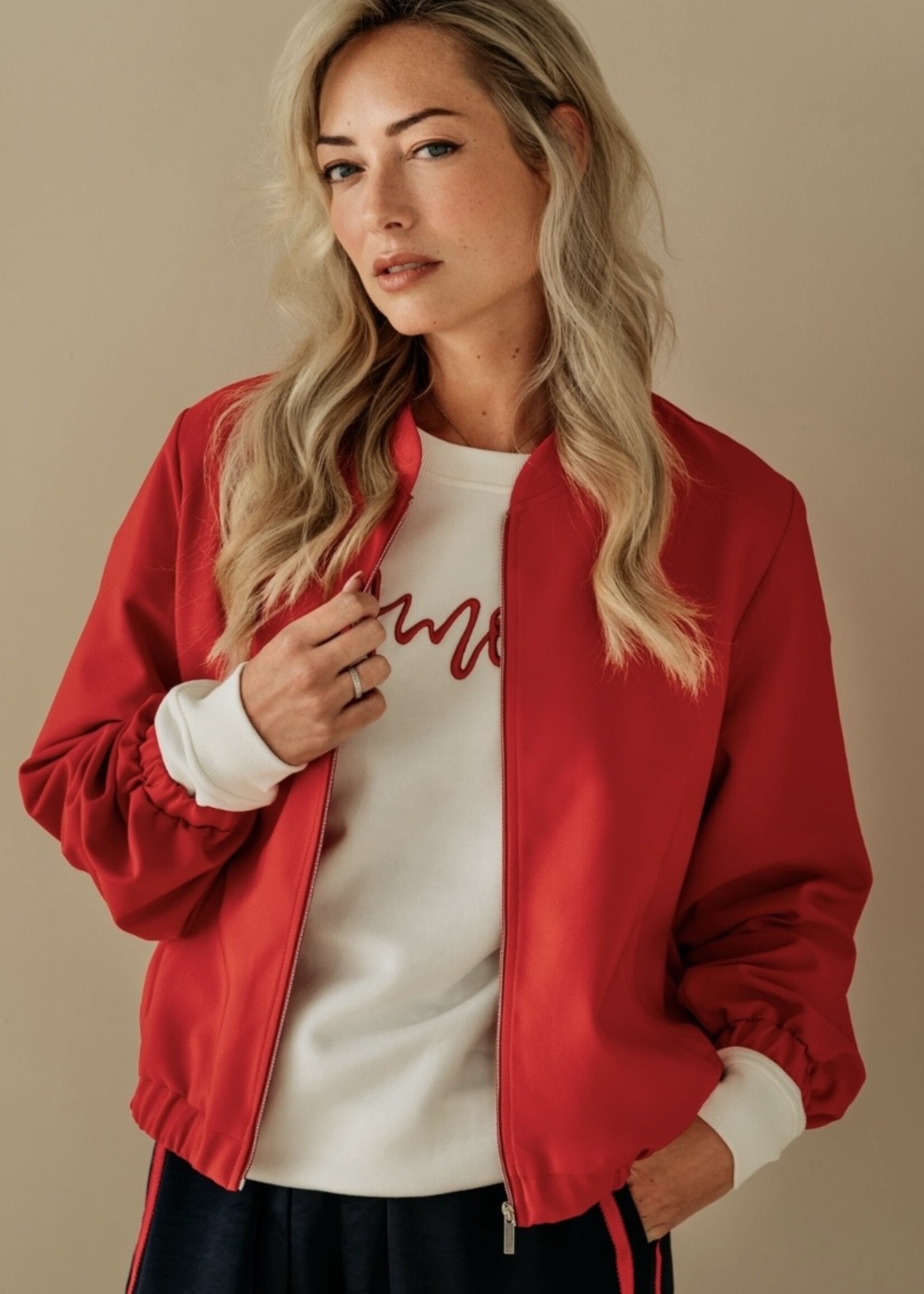 &Co Woman Jacket Zelda - Red