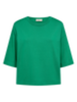 Freequent Trui Conny Plain Knit - Bright Green