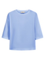 Freequent Trui Conny Plain Knit - Vista Blue