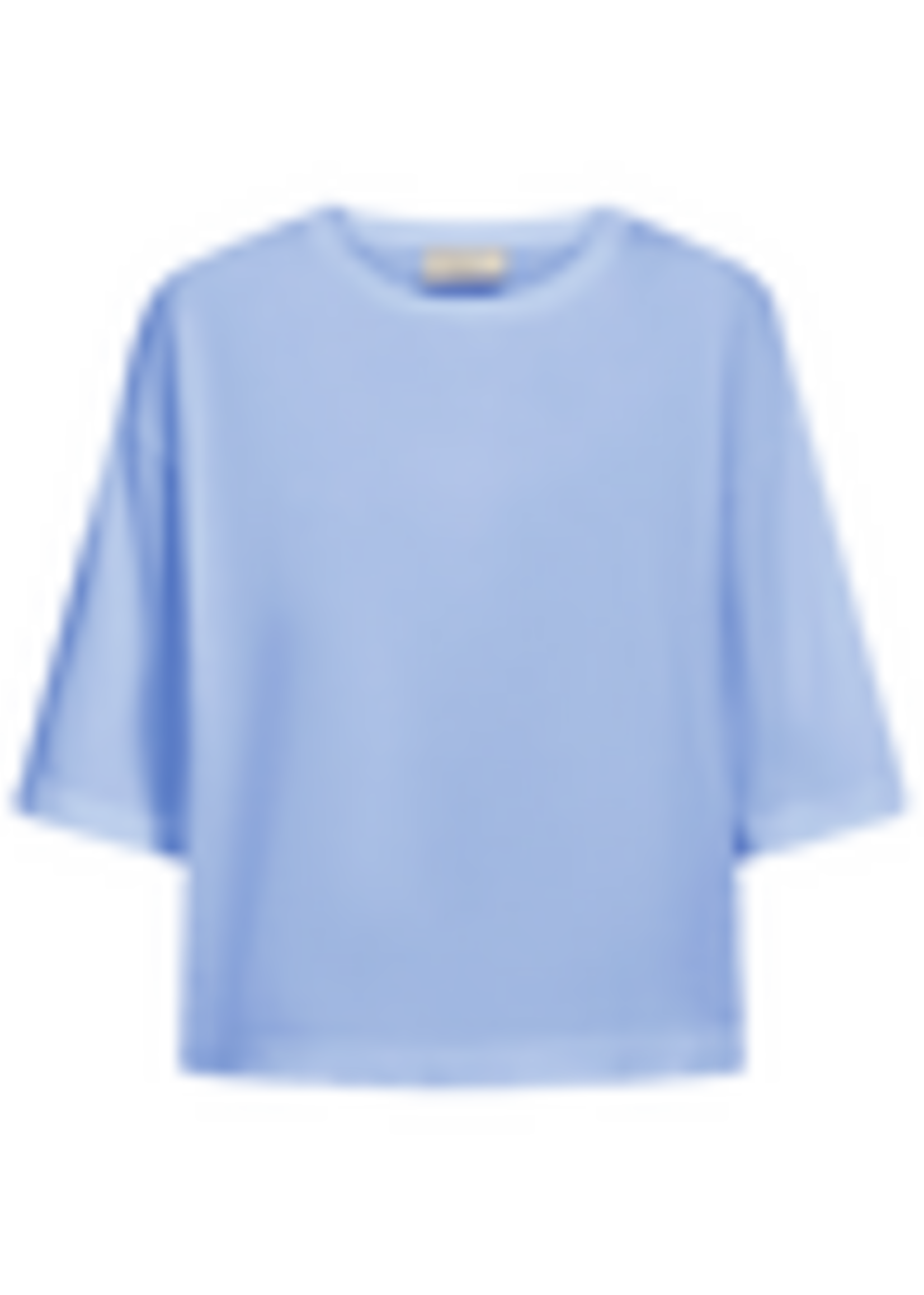 Freequent Trui Conny Plain Knit - Vista Blue