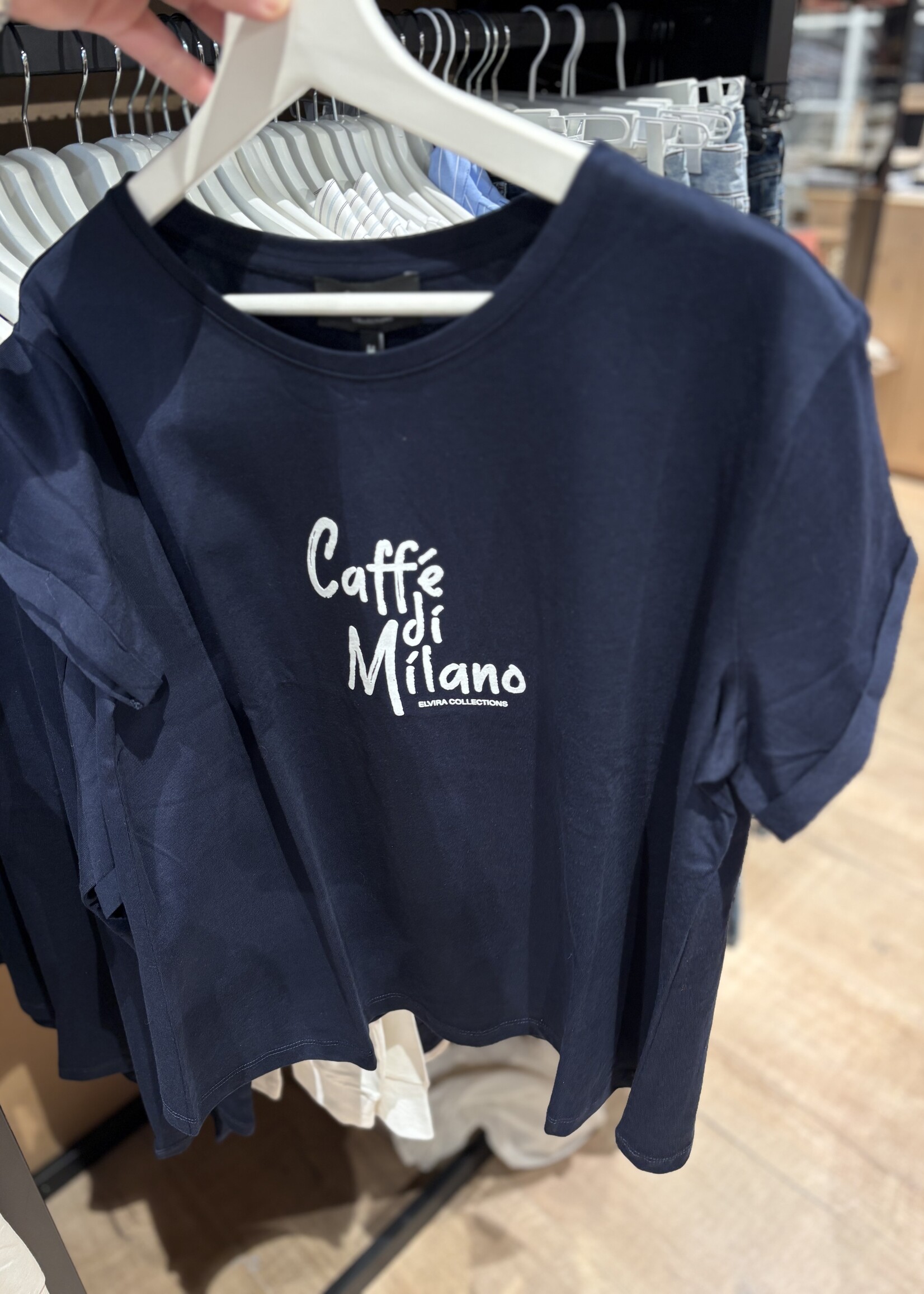 Elvira T-shirt Mila - Navy