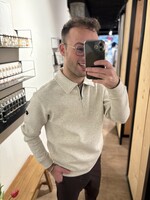 No Excess Sweater Polo Half Zip - Kit Melange