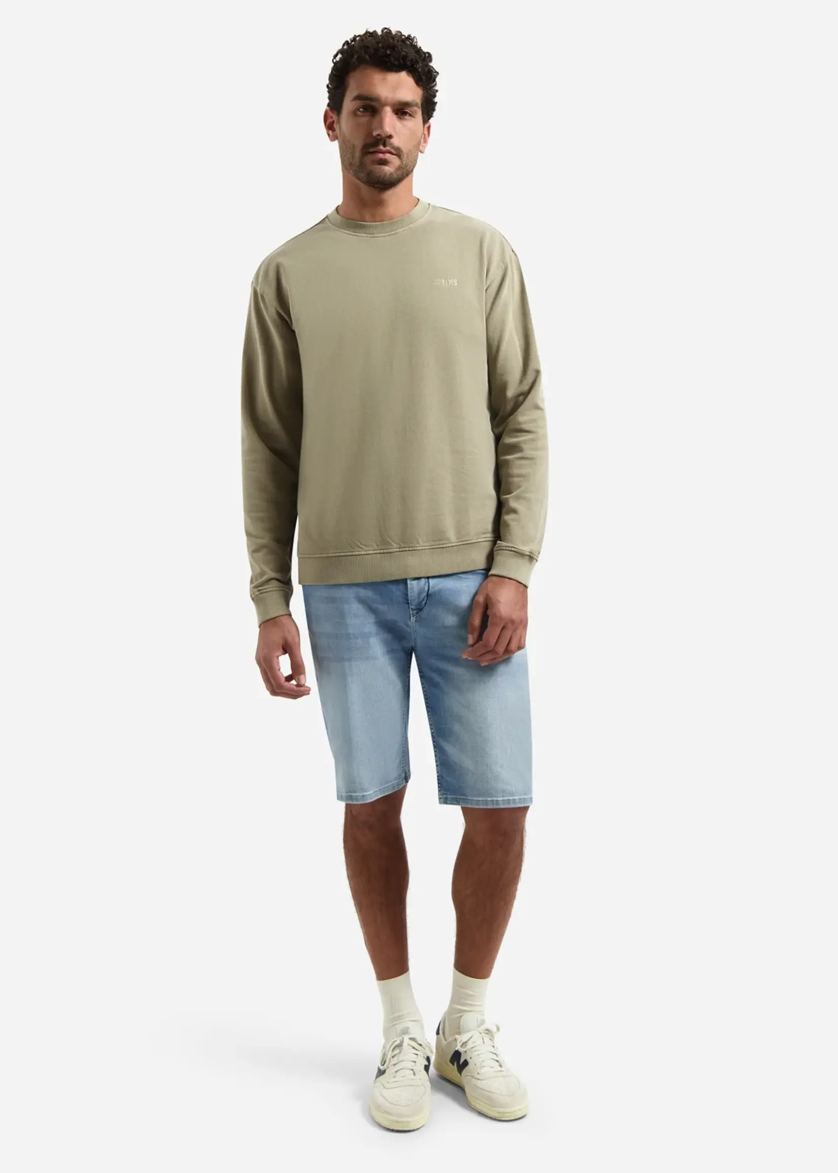 No Excess Sweater Bonded Melange - Desert
