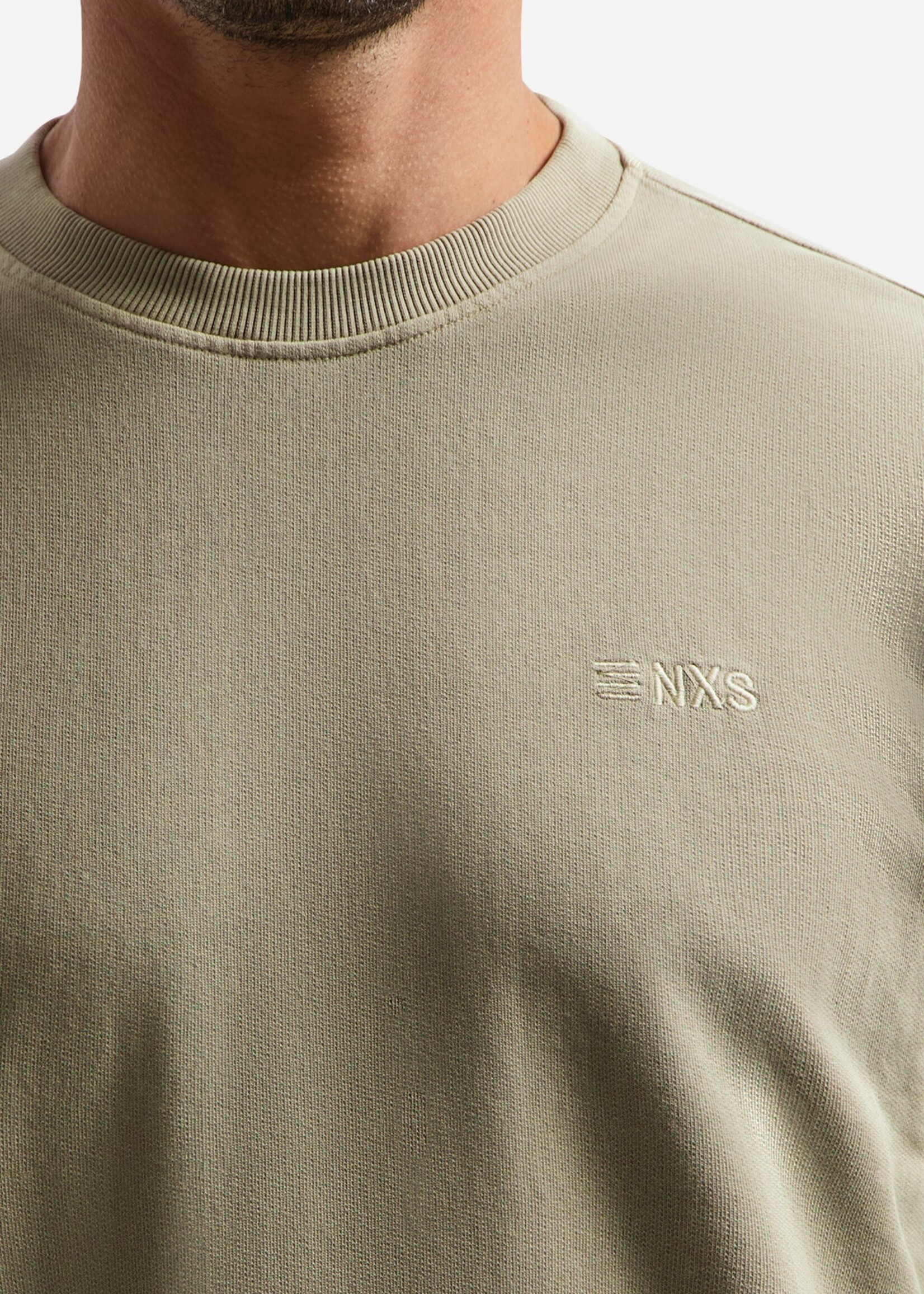 No Excess Sweater Bonded Melange - Desert