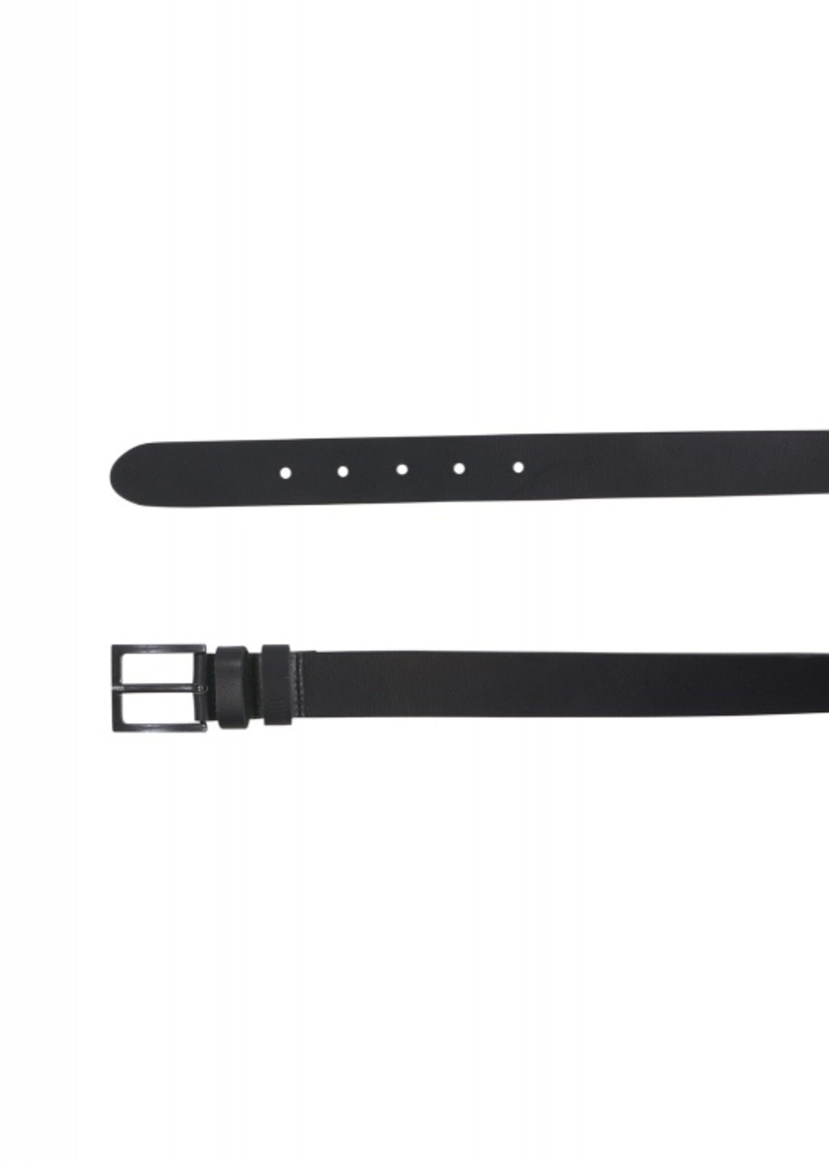 No Excess Riem Leer NE - Zwart