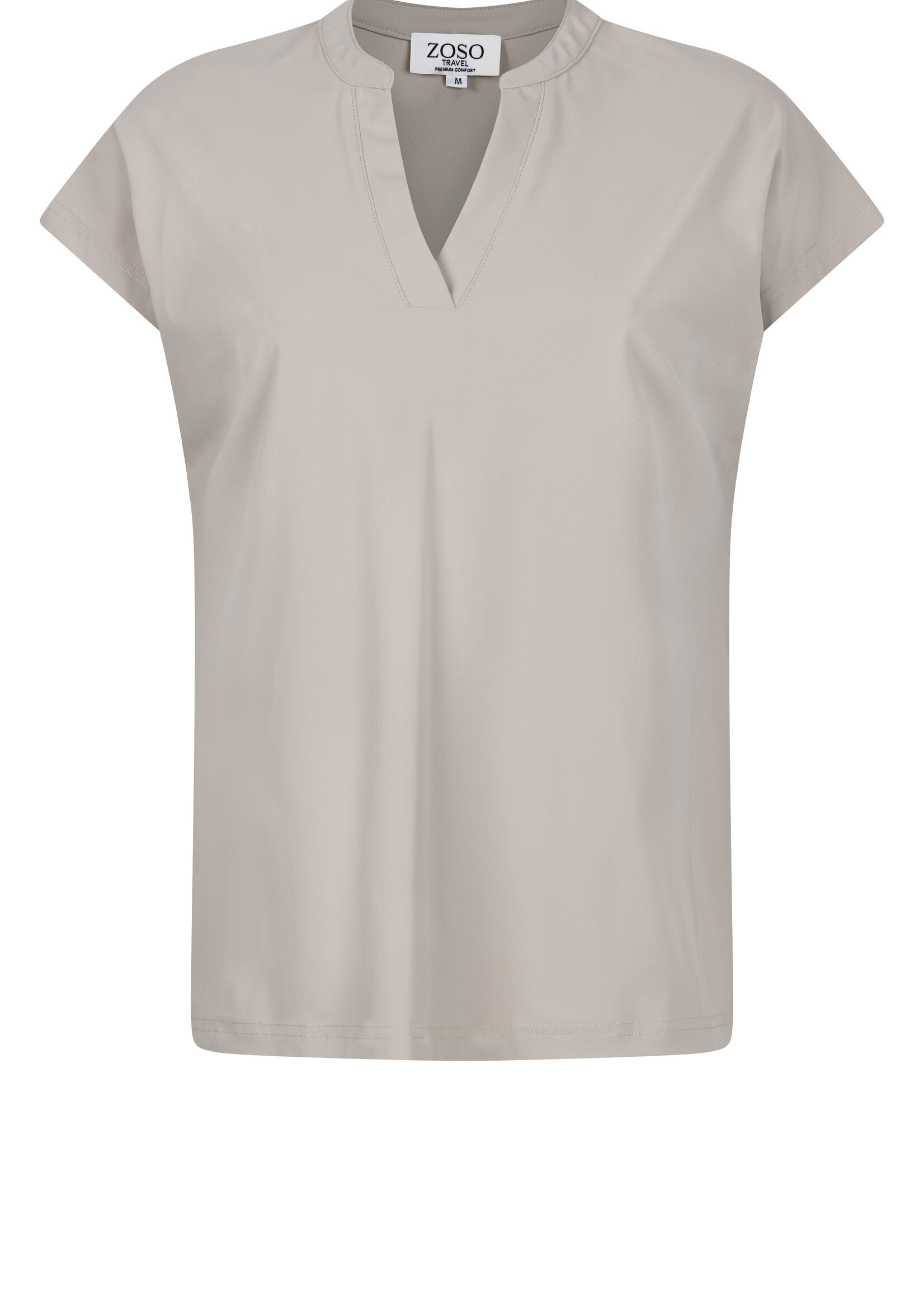 ZOSO T-shirt Kimberly - Sand Stone