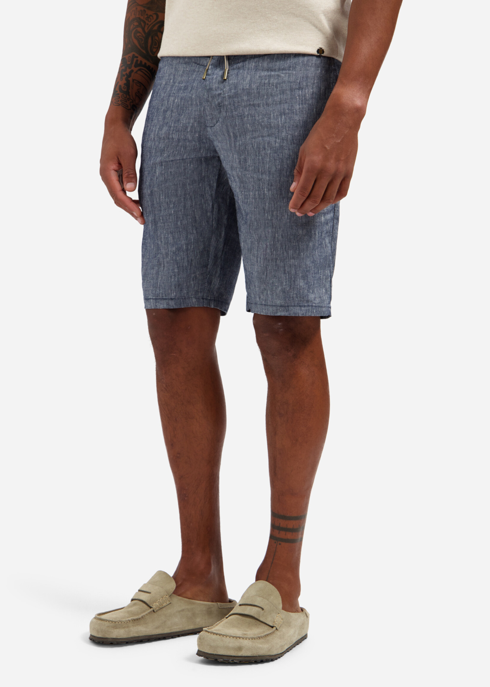 No Excess Short Chino Linen - Night