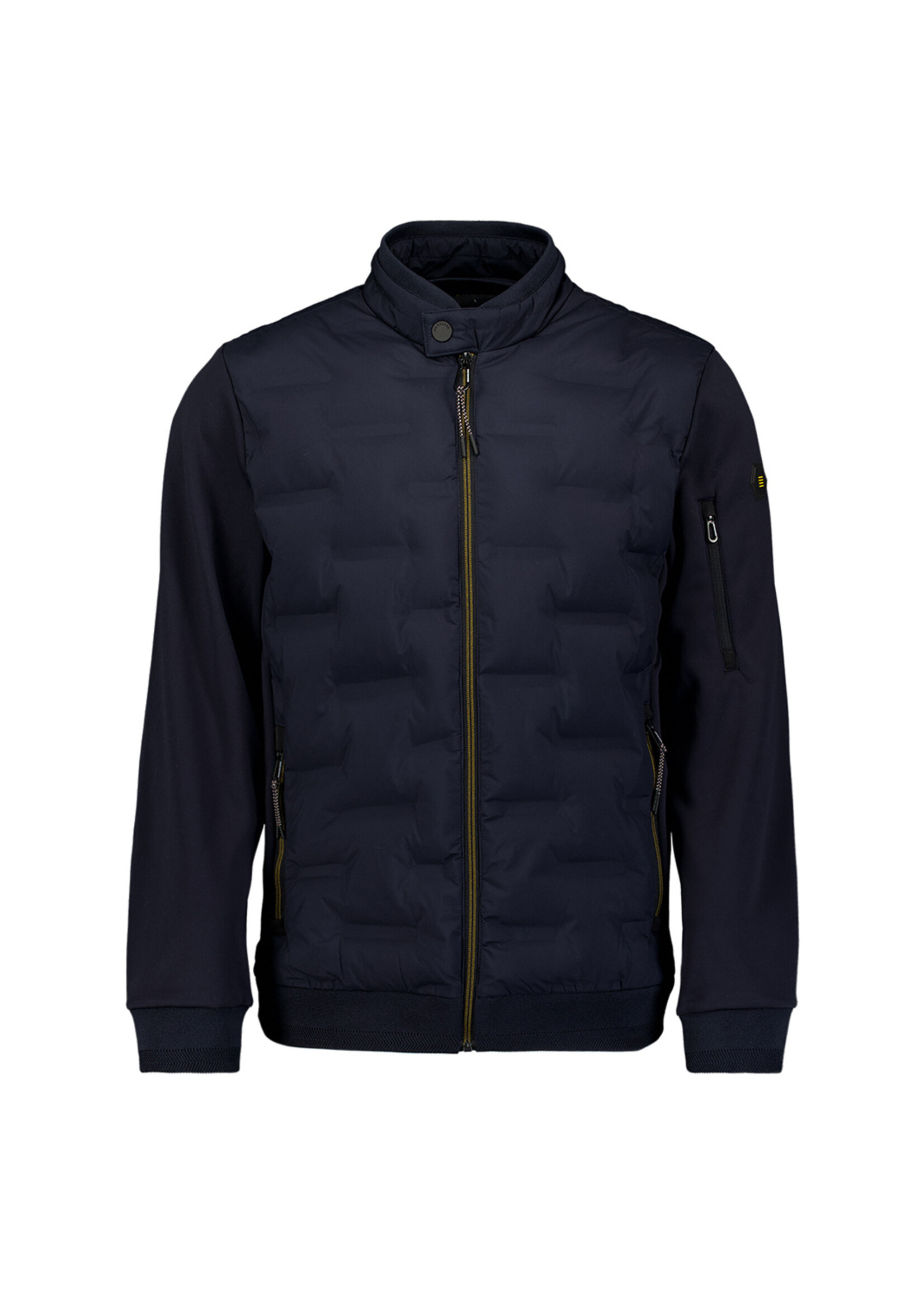 No Excess Jacket Short Fit Sealed Knitted Mix - Night