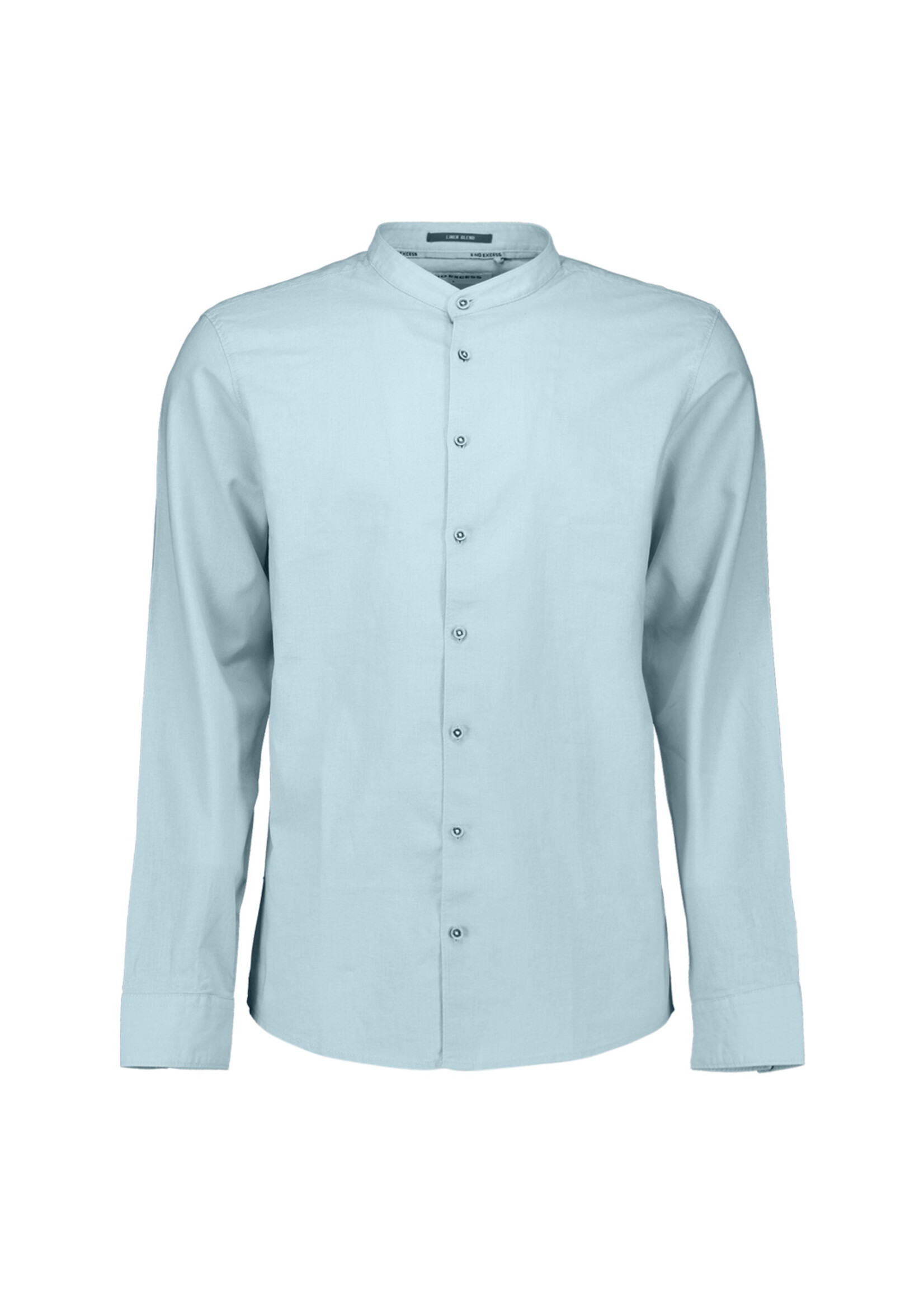 No Excess Overhemd Linen - Sky