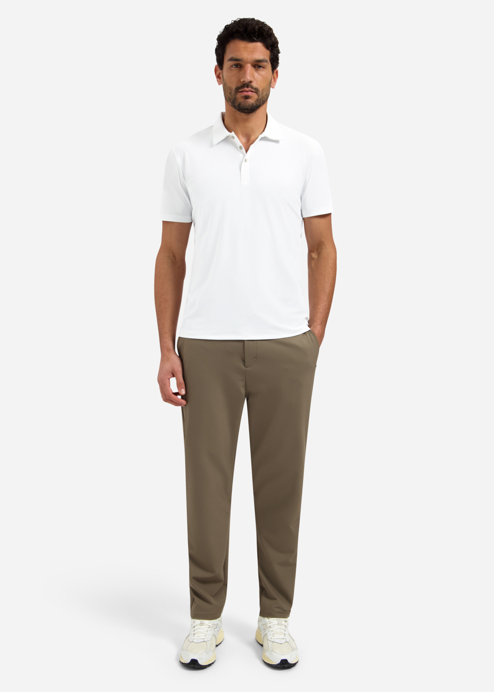 No Excess Polo Travel Jersey Sedoc - White