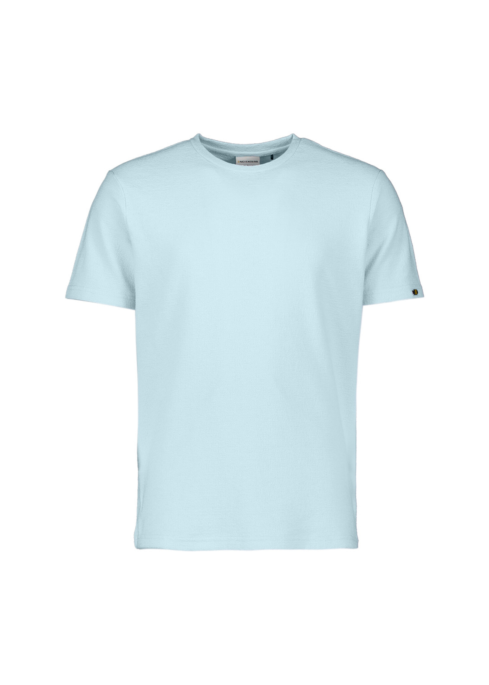 No Excess T-shirt Solid Jacquard Basic - Sky