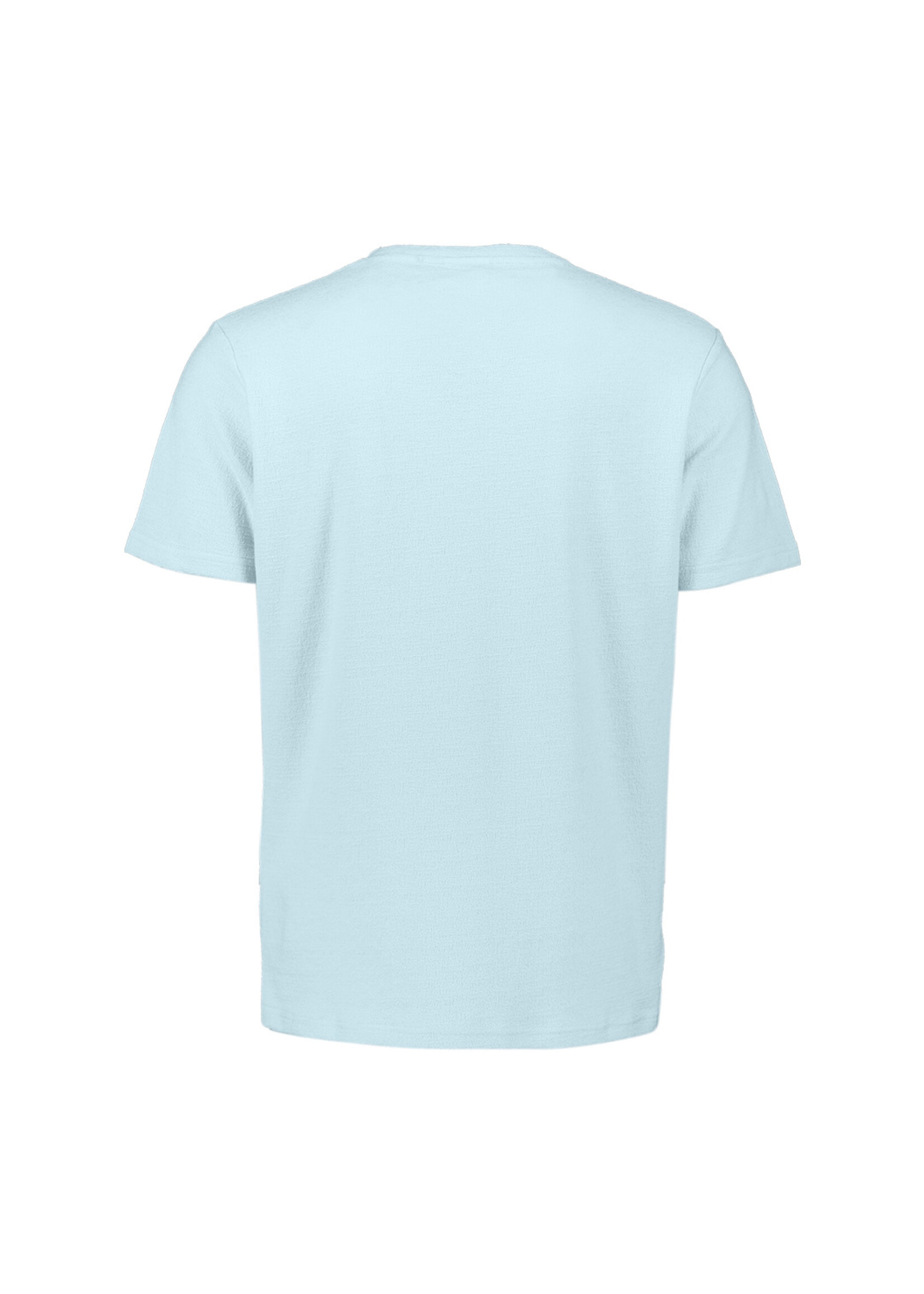 No Excess T-shirt Solid Jacquard Basic - Sky