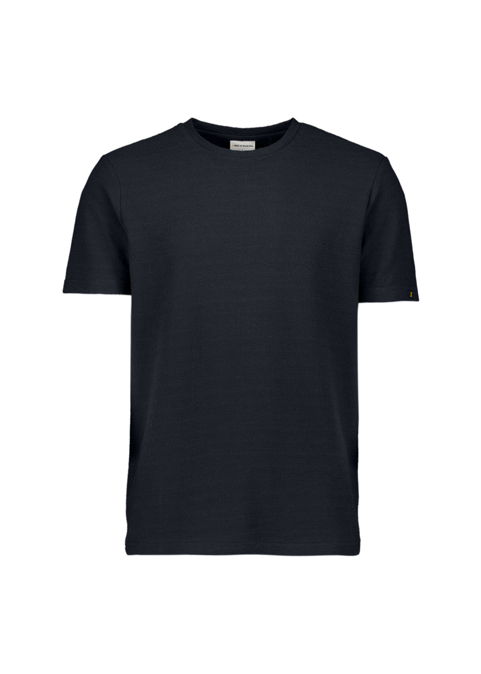 No Excess T-shirt Solid Jacquard Basic - Night