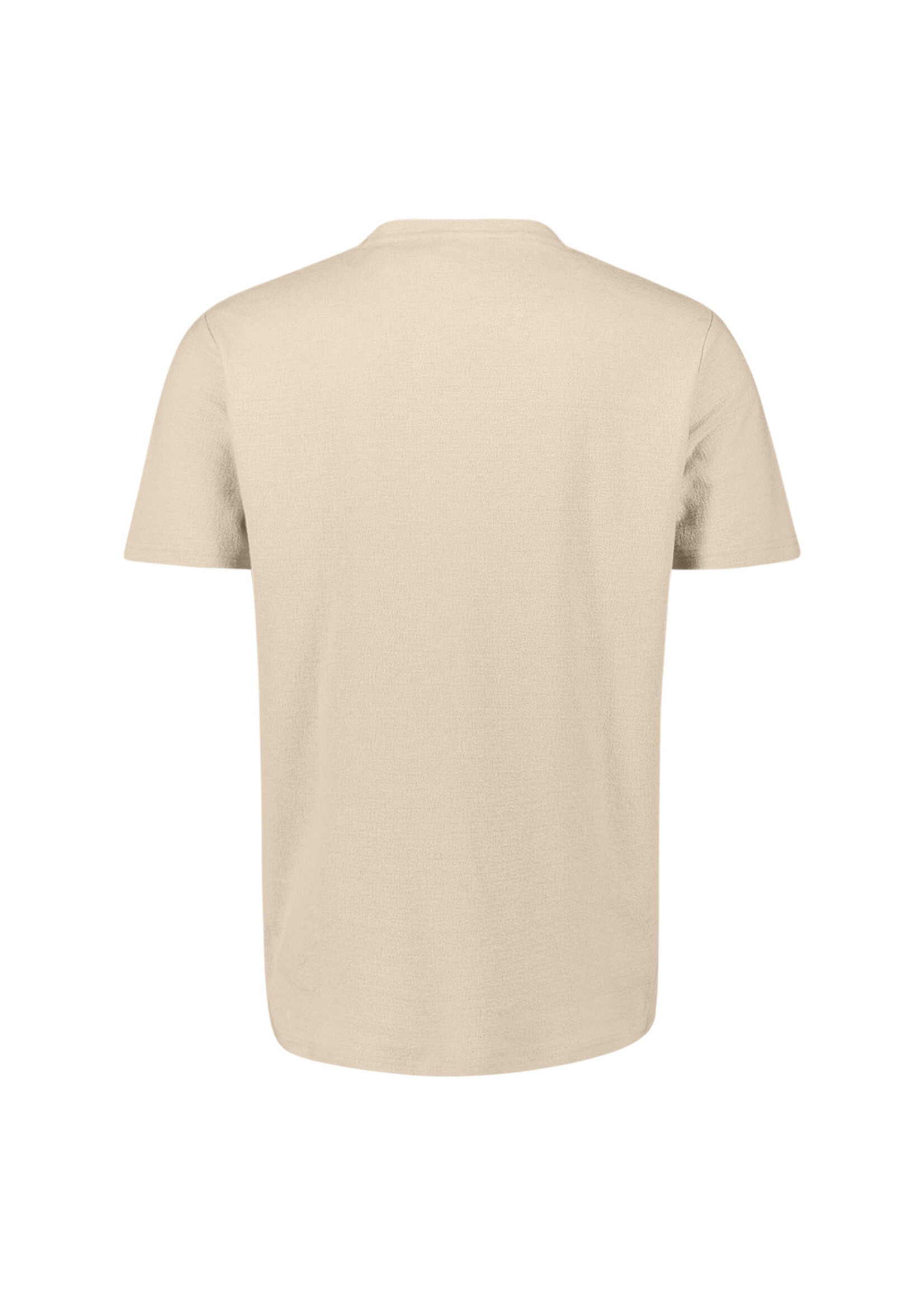 No Excess T-shirt Solid Jacquard Basic - Desert