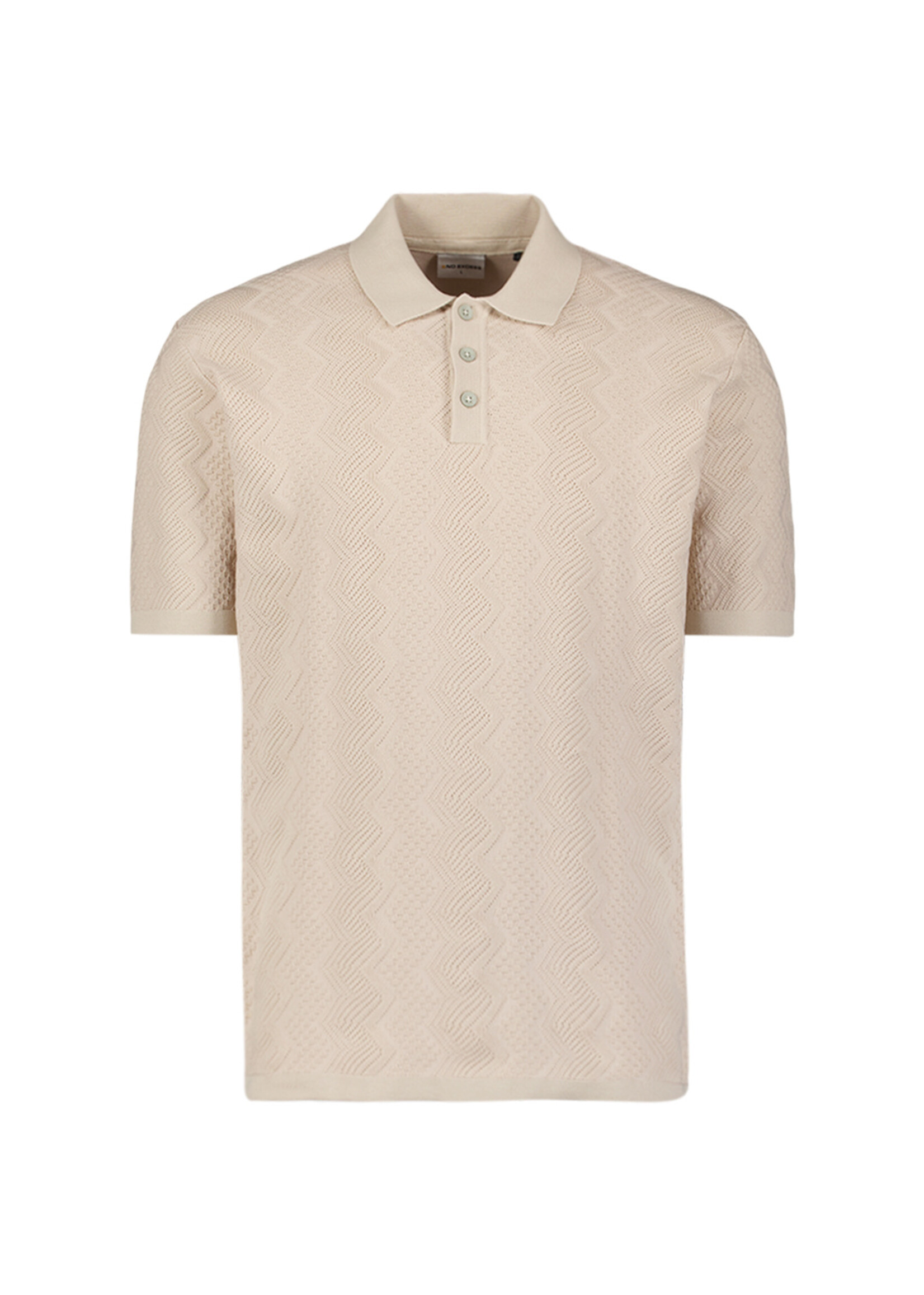 No Excess Pullover Polo Relief - Desert