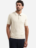 No Excess Polo Zip Frote - Desert