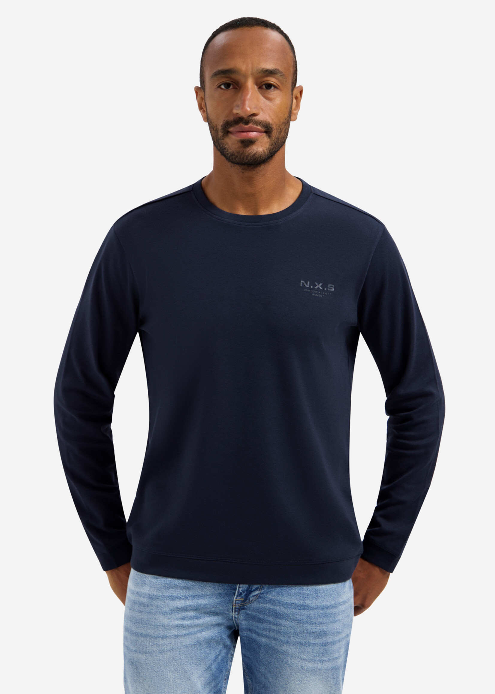 No Excess T-shirt Longsleeve - Night