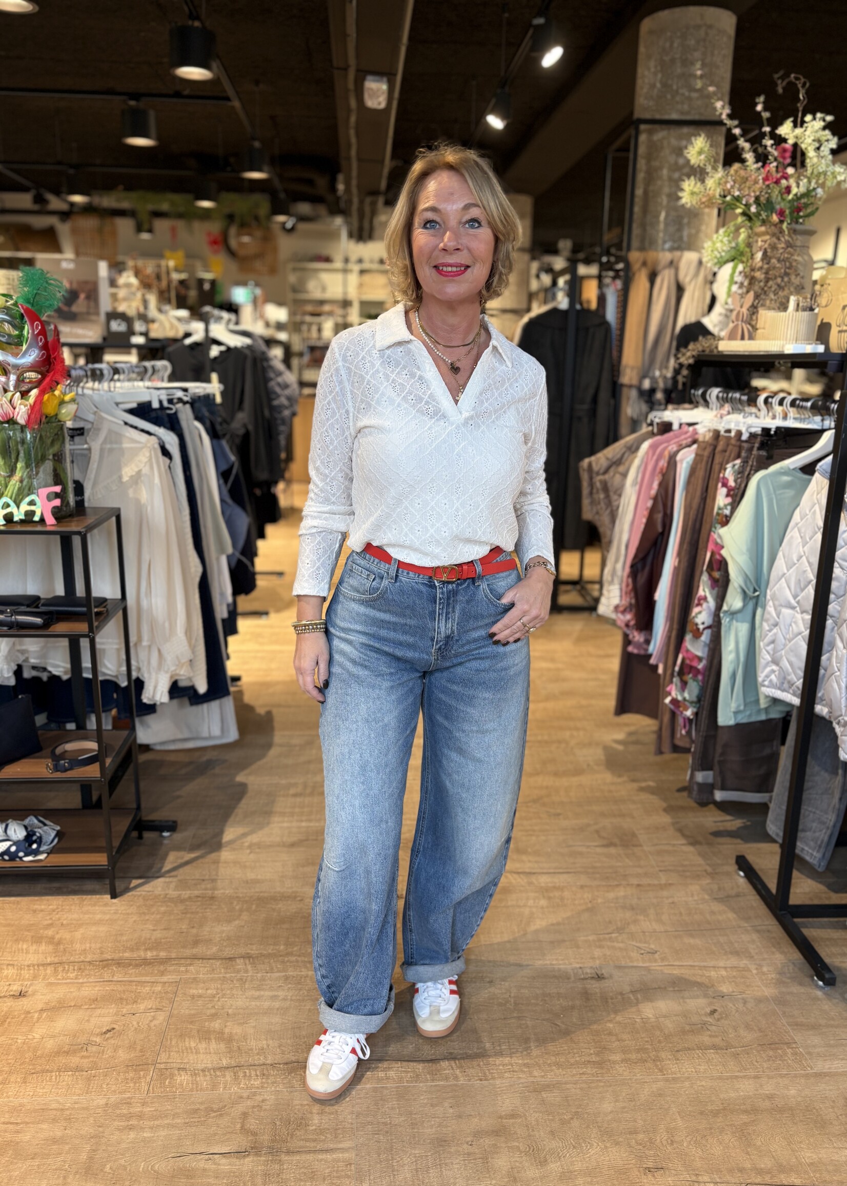 Freequent Polo Kiona - Star Offwhite