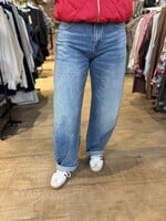 Jeans Barrel Lang Stretch - Denim