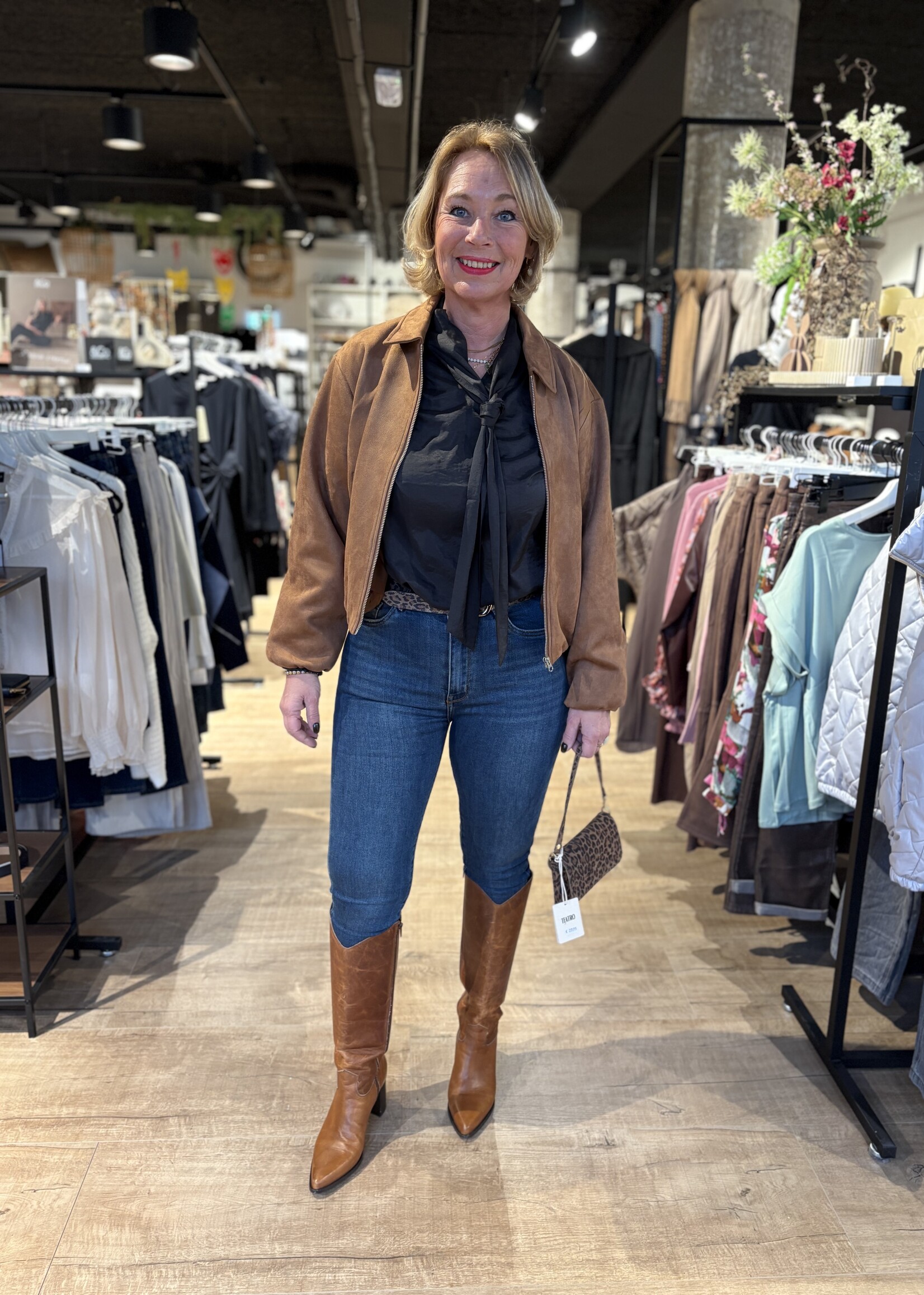 Jeans High Waist Skinny Stretch - Vintage