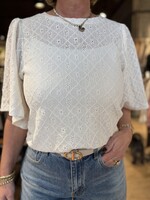 Freequent Blouse Kiona - Star Offwhite