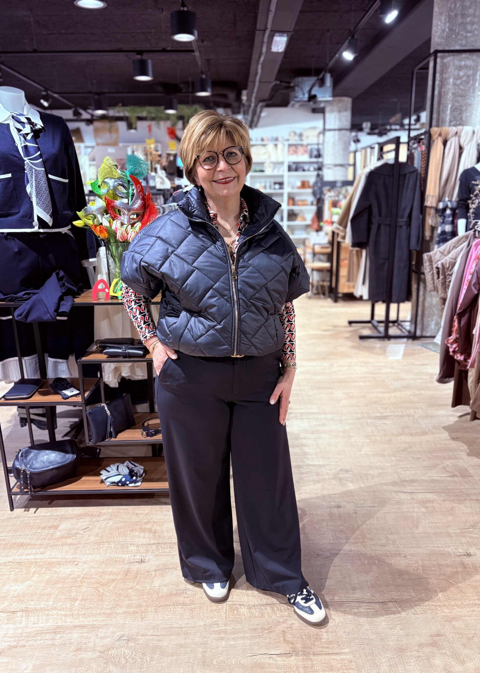 Bodywarmer Cher - Donkerblauw