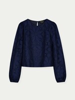 Elvira Blouse Charlie - Navy