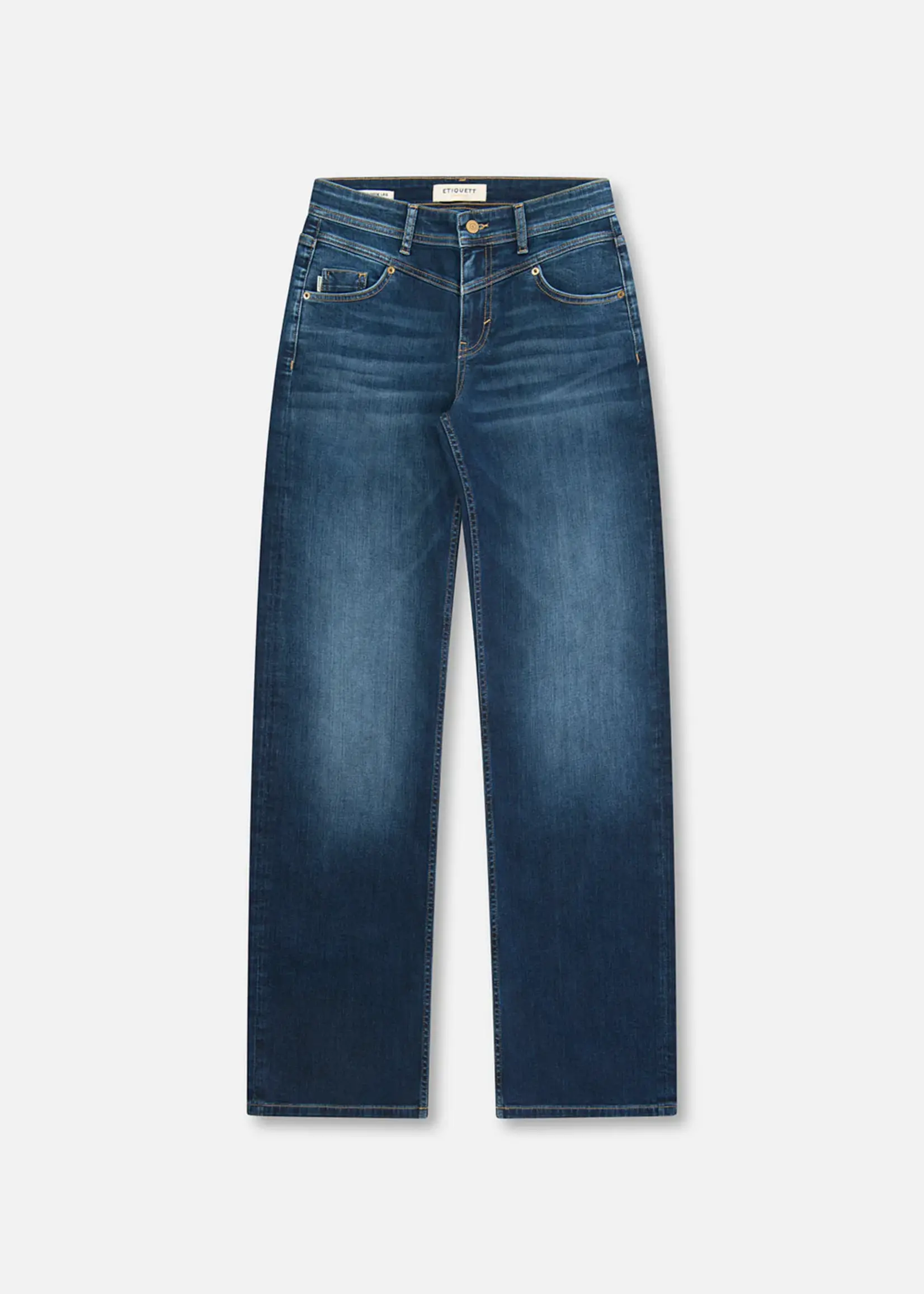 ETIQUETT Jeans Hannah Wide Leg - Veneto Blue