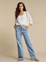 Red Button Jeans Colette Elastic Denim - Lightstone
