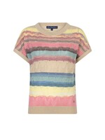 Red Button Shirt Jerry Multi Stripe - Multi