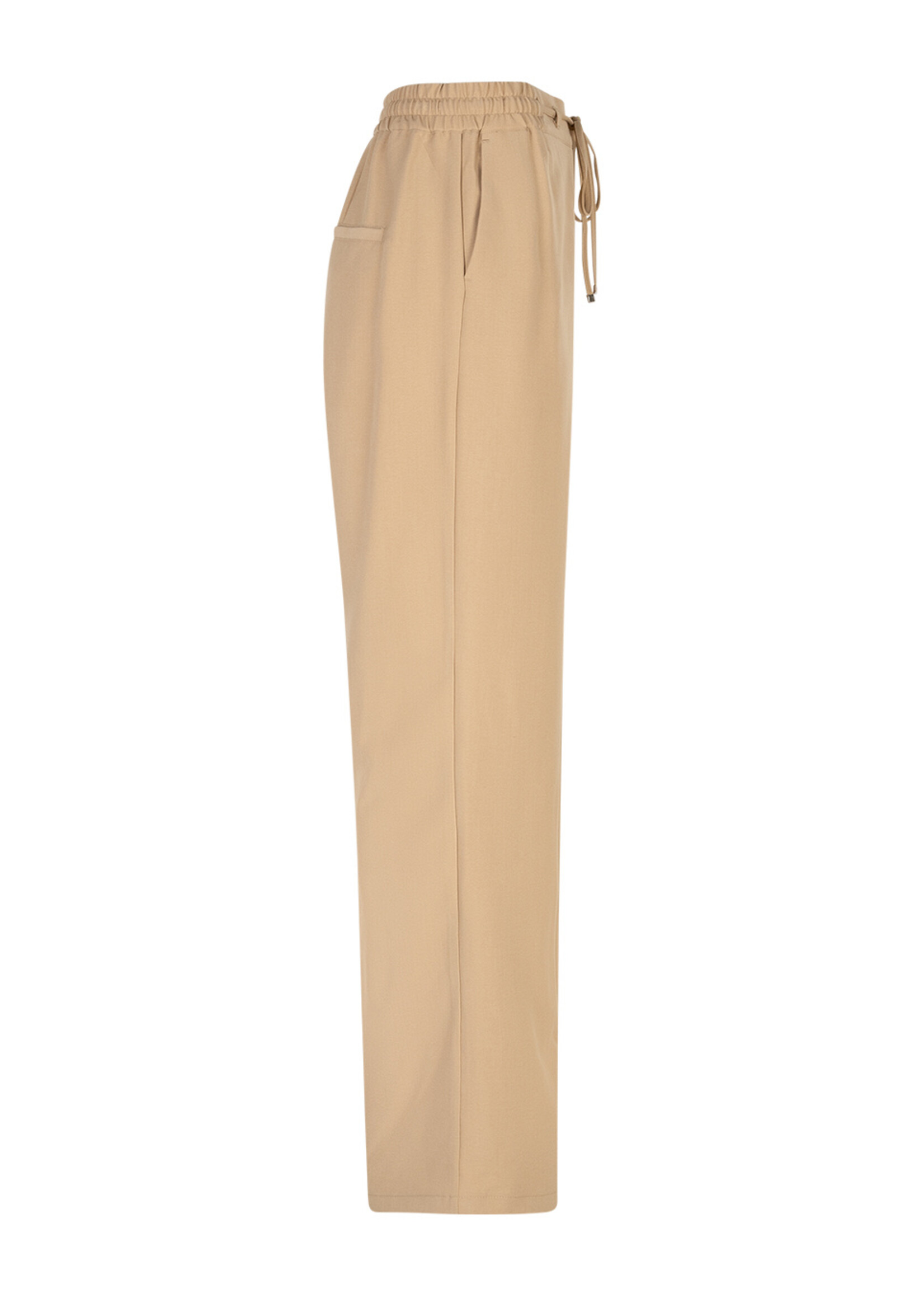 Red Button Broek Claudette Palazzo L31 - Dark Sand