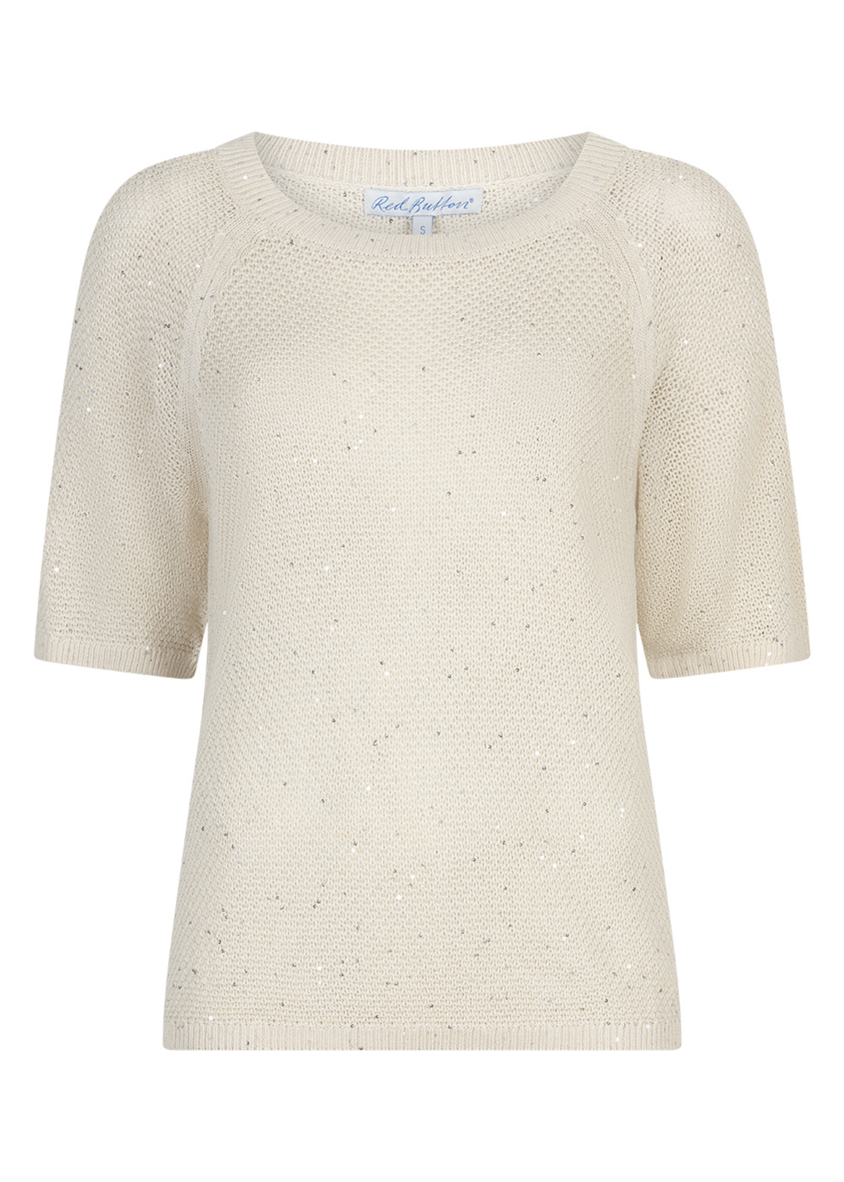 Red Button Sweet Sequins - Pearl