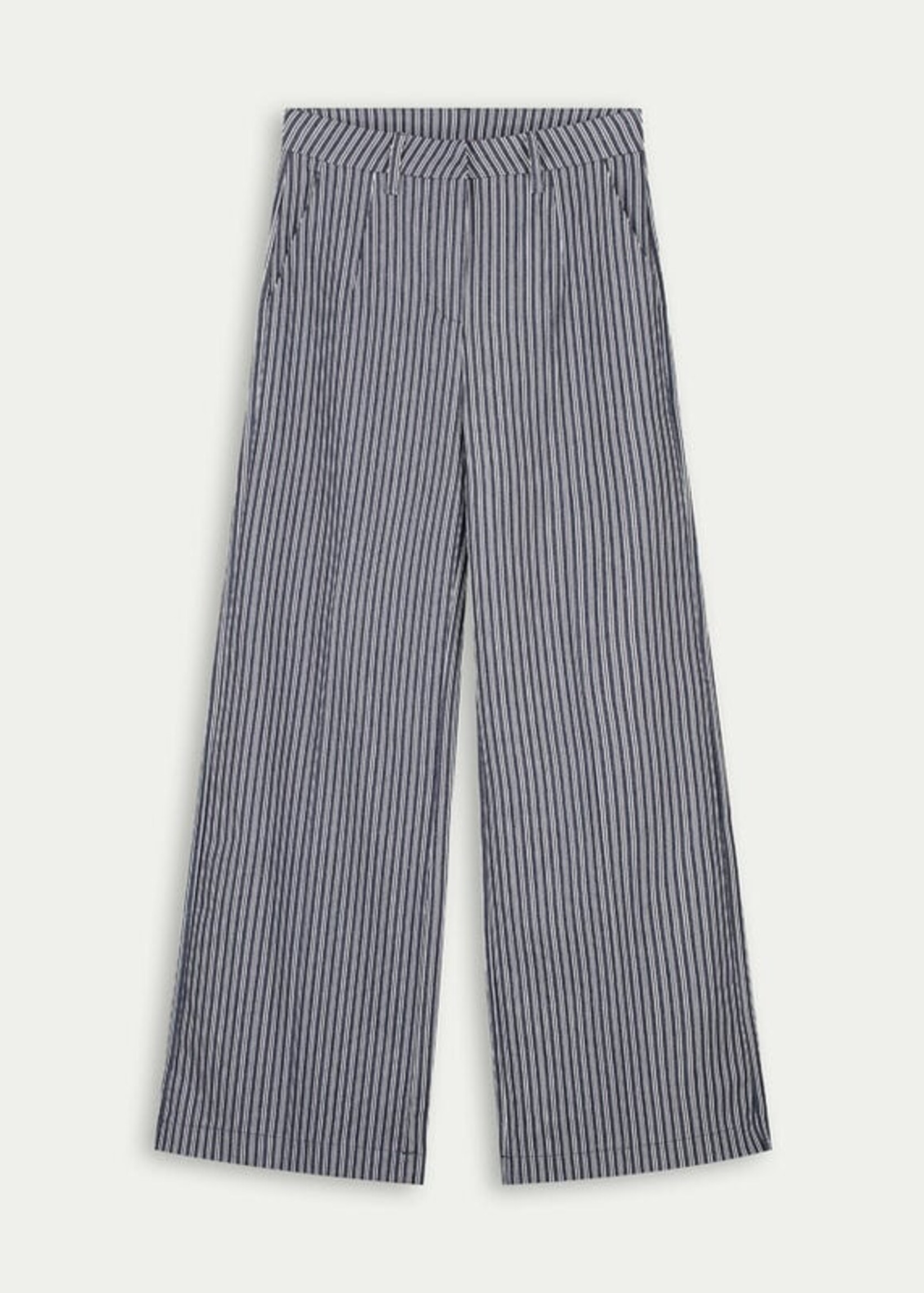 Elvira Broek Fiore - Stiped Navy