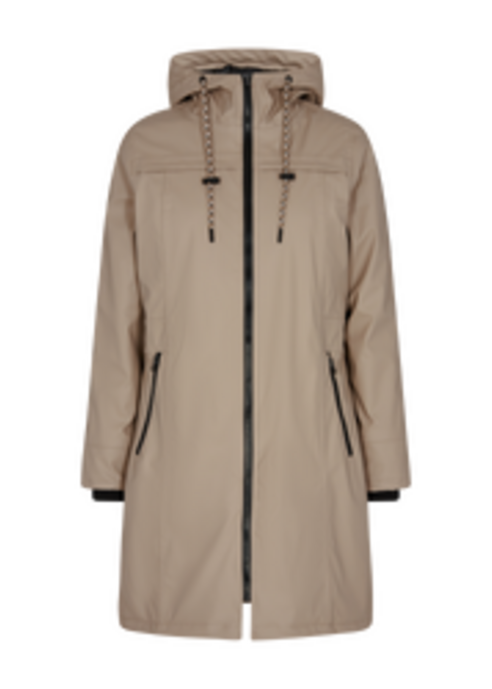 Freequent Rain Jacket - Dersert Taupe