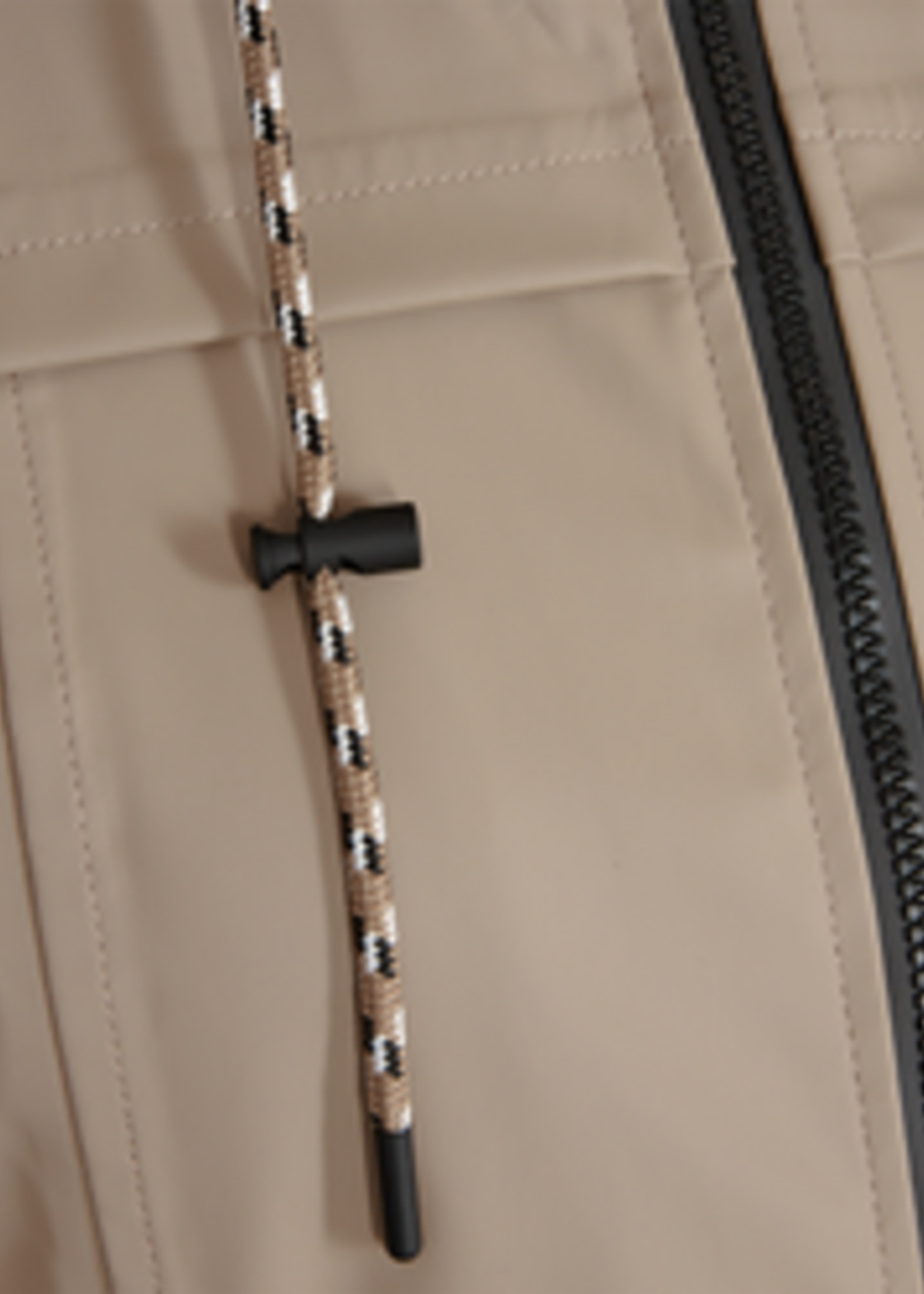 Freequent Rain Jacket - Dersert Taupe