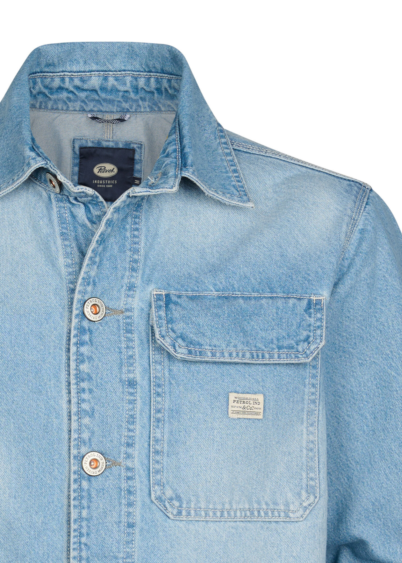 Petrol Industries Jacket Denim - Light Stone