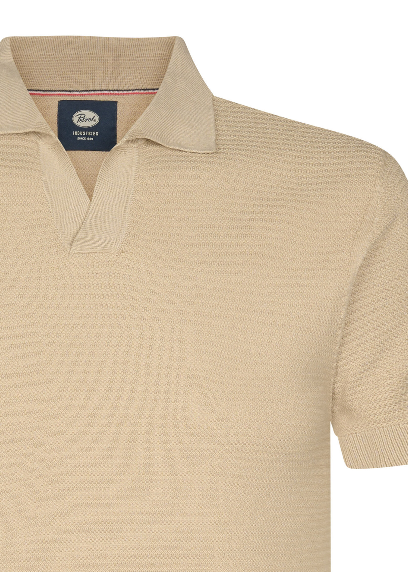 Petrol Industries Knitwear Polo V - Light Tan