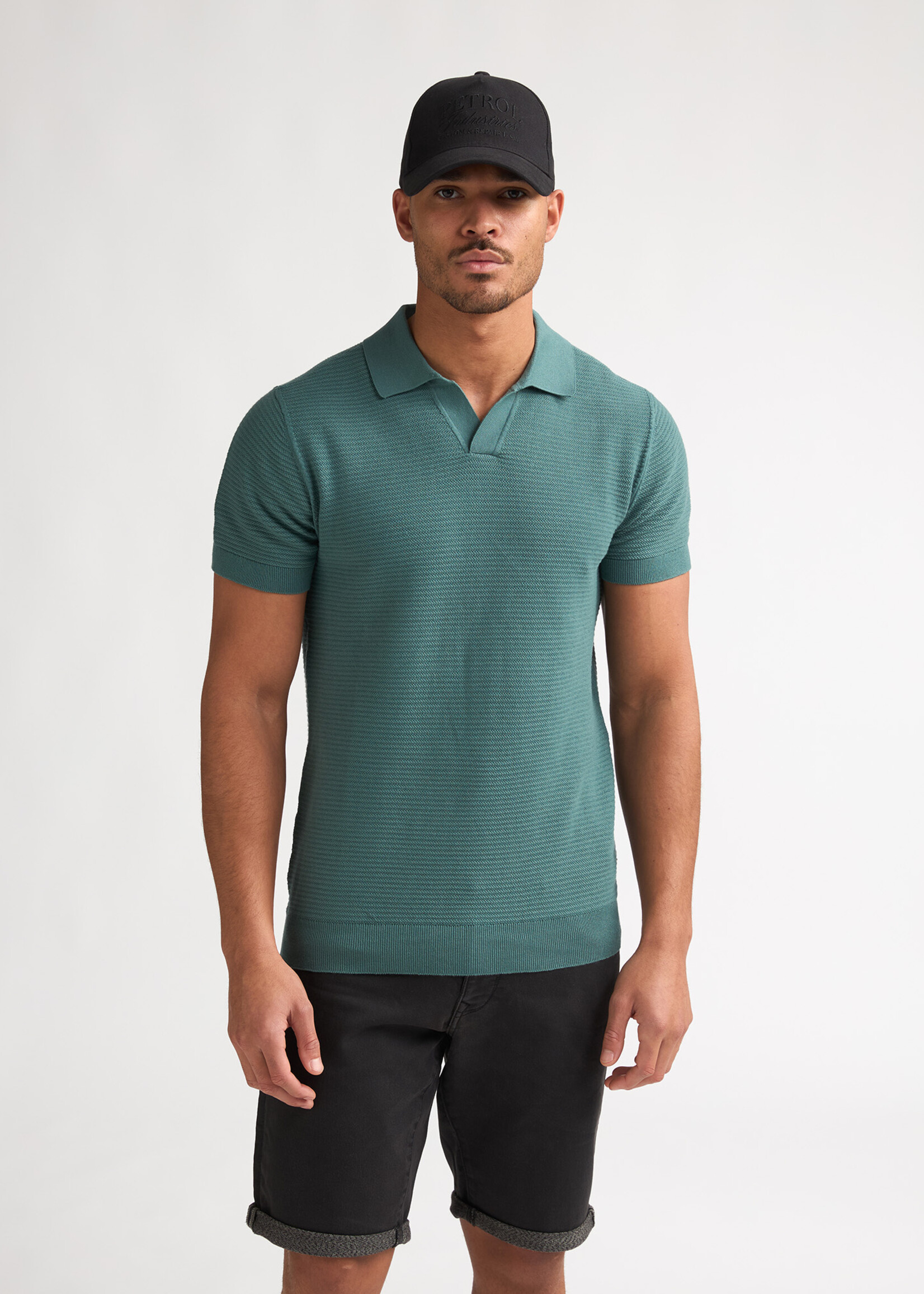 Petrol Industries Knitwear Polo V - Oil Green