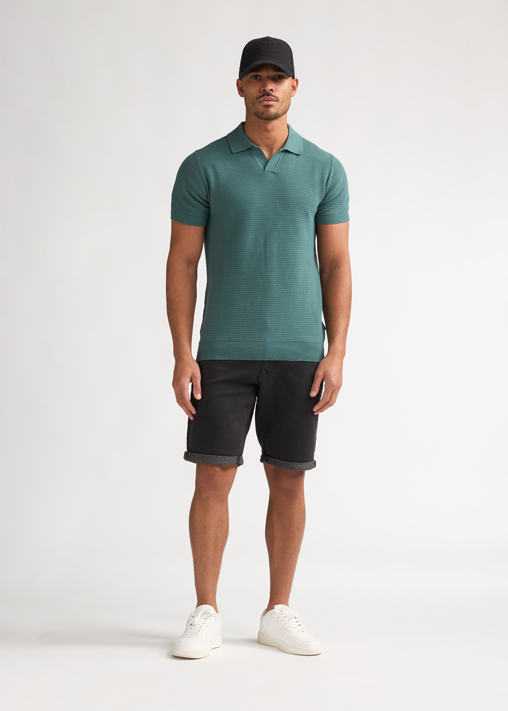 Petrol Industries Knitwear Polo V - Oil Green