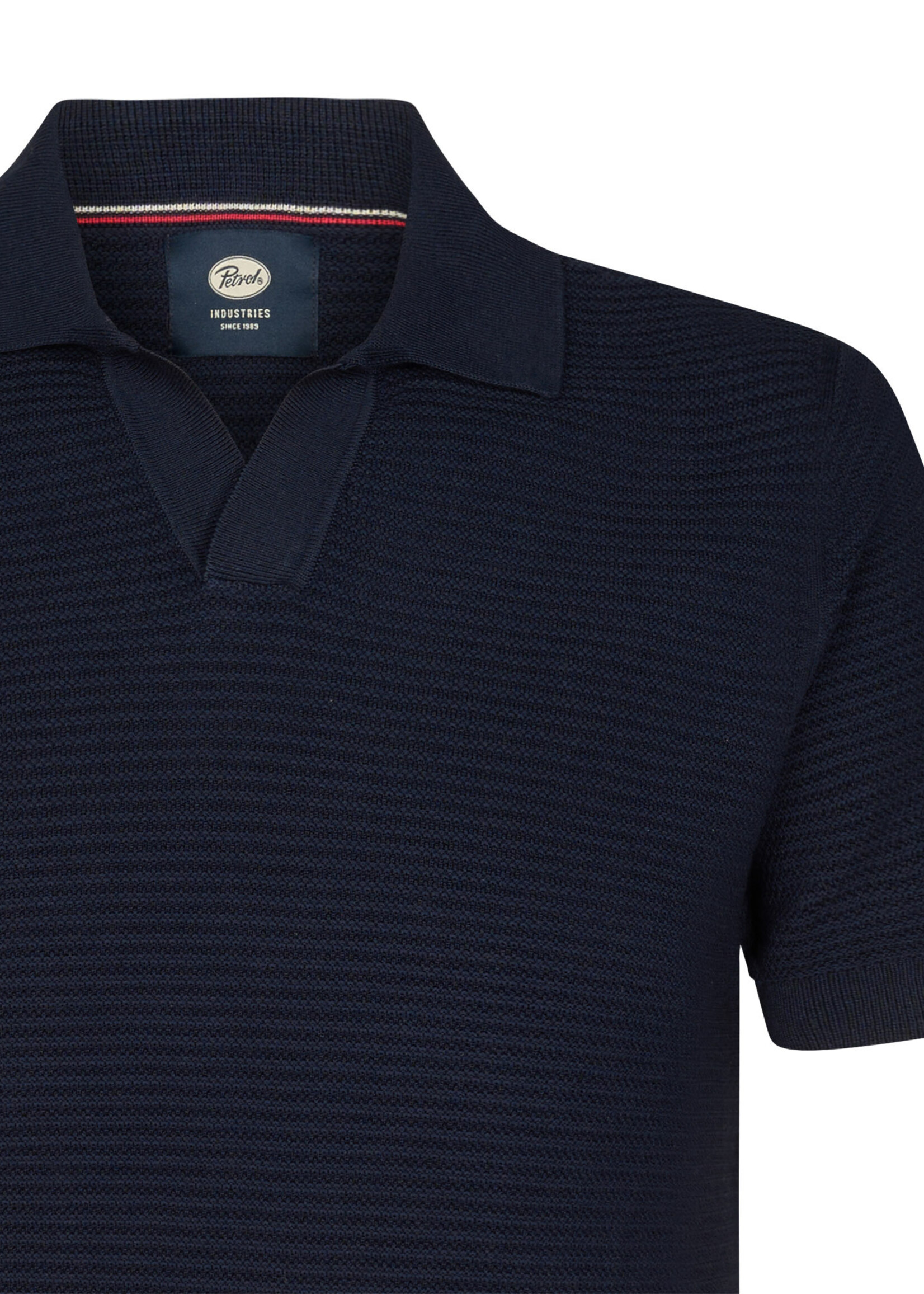 Petrol Industries Knitwear Polo V - Navy Blue