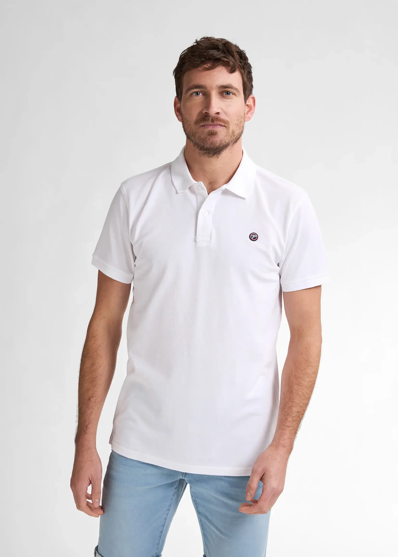 Petrol Industries Polo Shirt Basic - Bright White